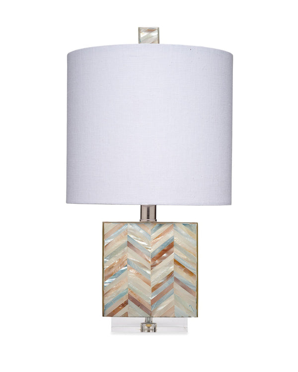 Jamie Young Garbo Mother Of Pearl Table Lamp