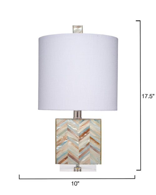 Jamie Young Garbo Mother Of Pearl Table Lamp