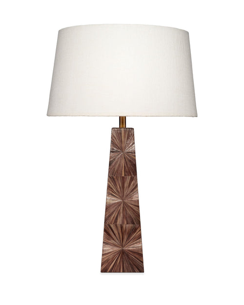 Jamie Young Palm Marquetry Table Lamp