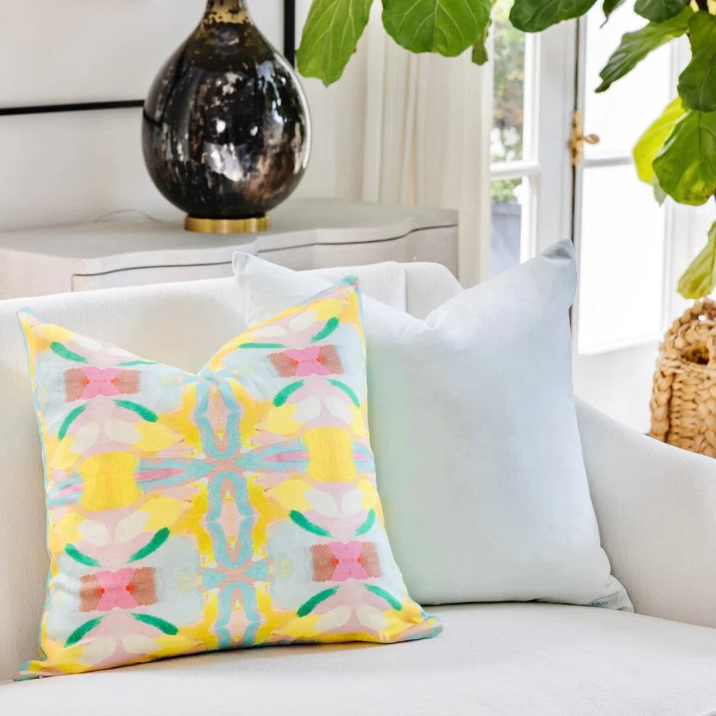 Laura Park With A Twist Linen Cotton Pillow