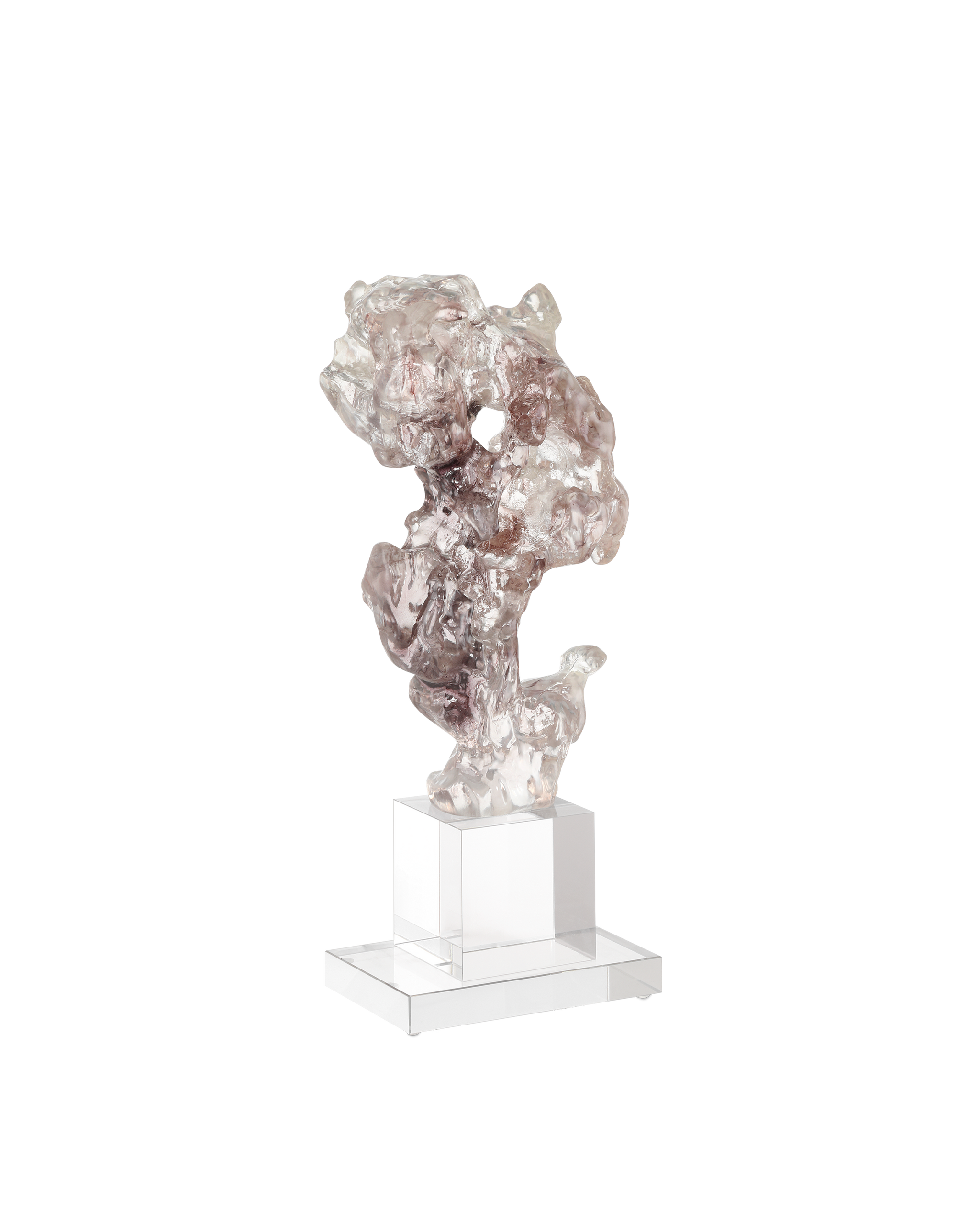 Currey And Company Faux Rock Crystal Sculpture