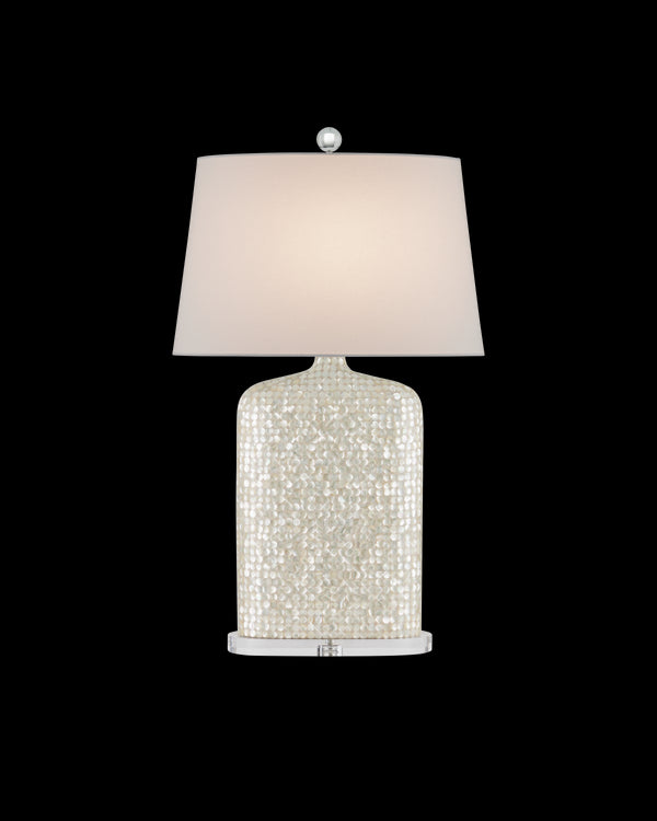 Currey & Company Gerri Dot Mother Of Pearl Table Lamp
