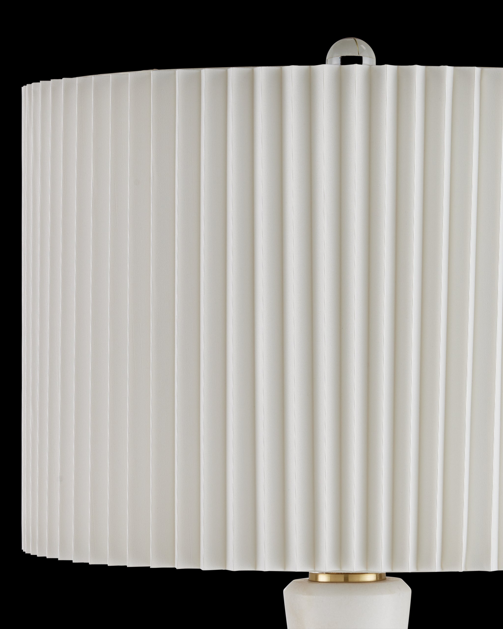 Currey & Company Edelmar White Table Lamp