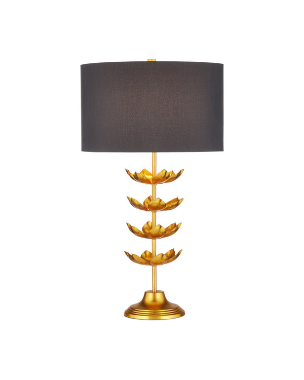 Currey & Company Awakening Gold Leaf Table Lamp