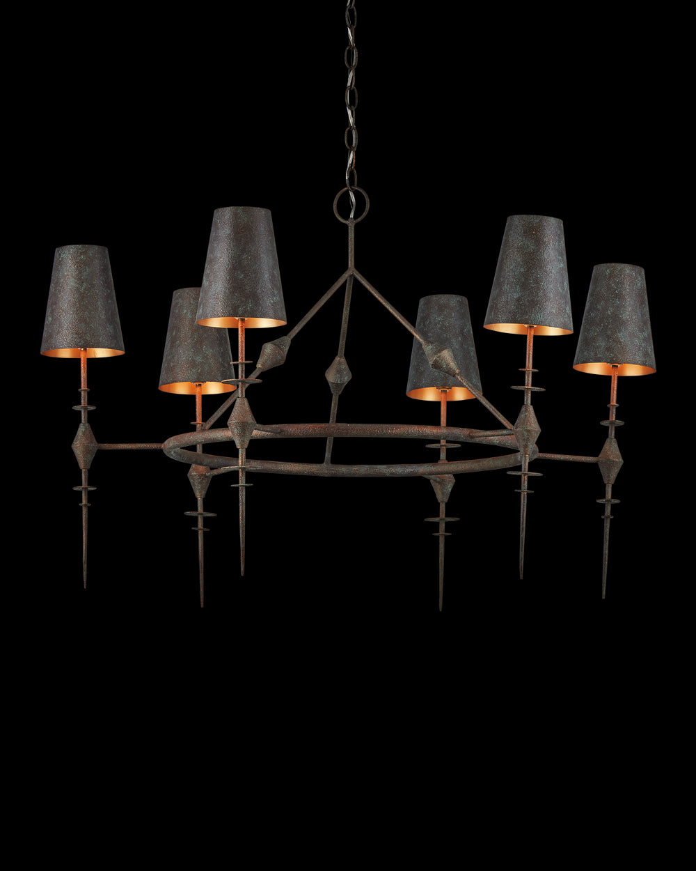 Currey & Company Anselm Chandelier
