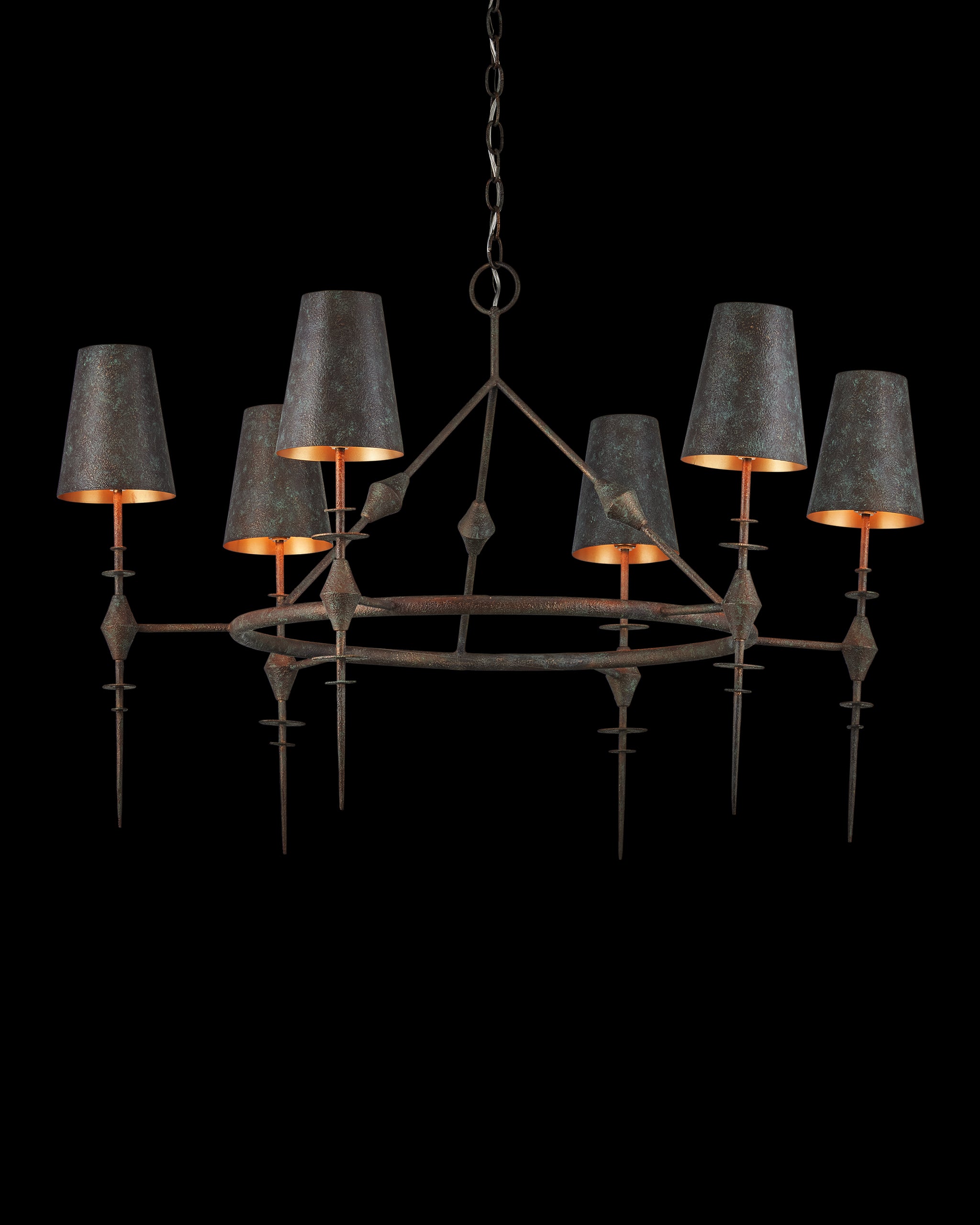 Currey & Company Anselm Chandelier