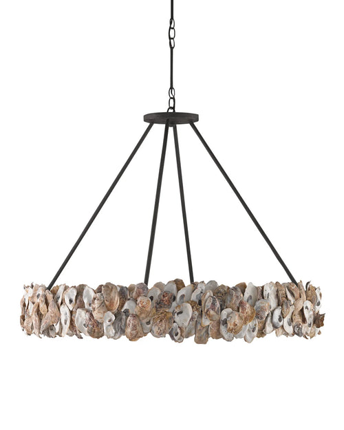 Currey And Company Oyster Chandelier