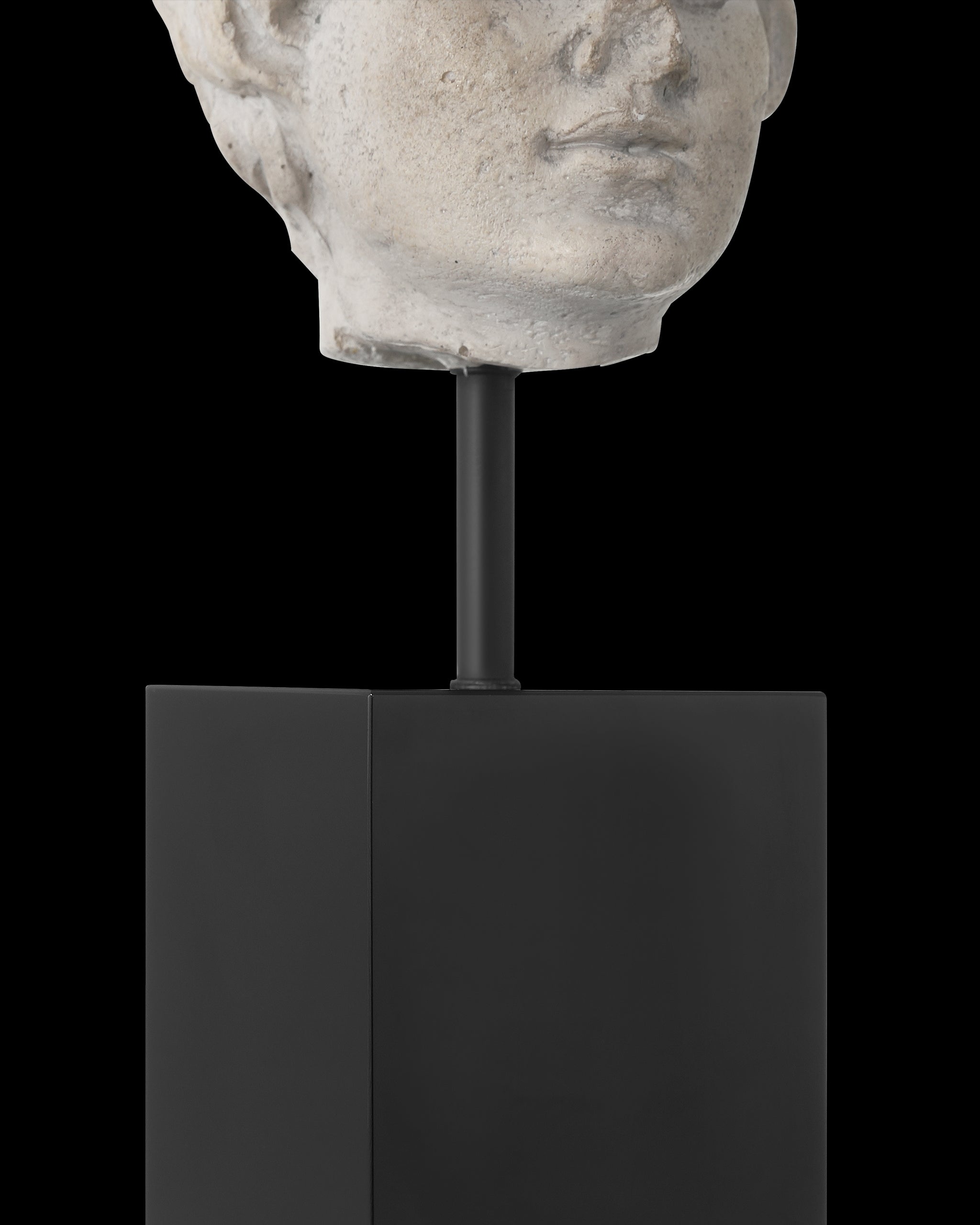 Currey & Company Venus Head On Stand Set Of 2