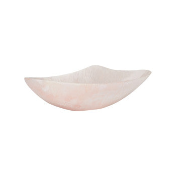 Chelsea House Bucolic Oval Bowl Pink (Md)