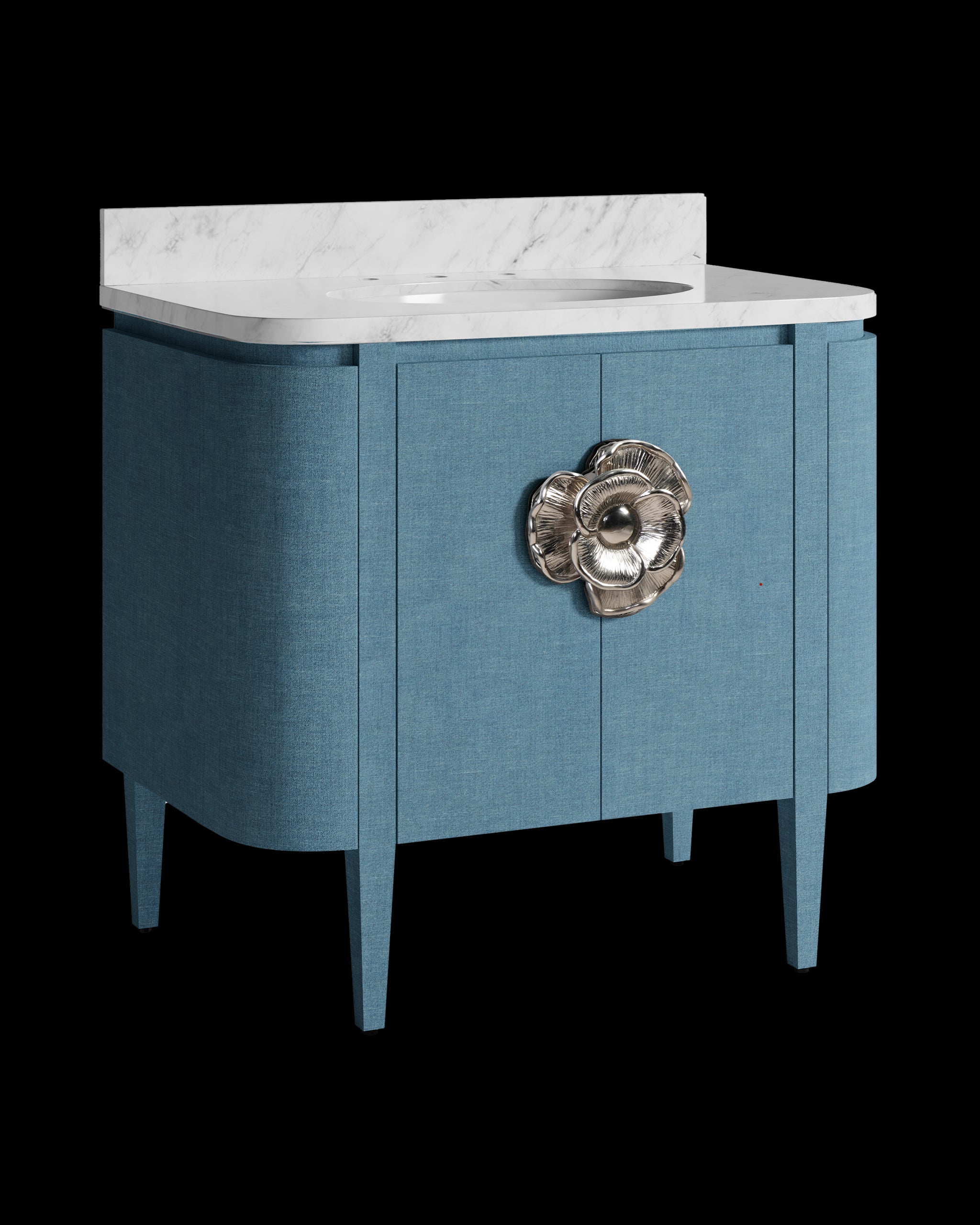 Currey & Company Briallen 36" Vanity With Oval Undermount Sink