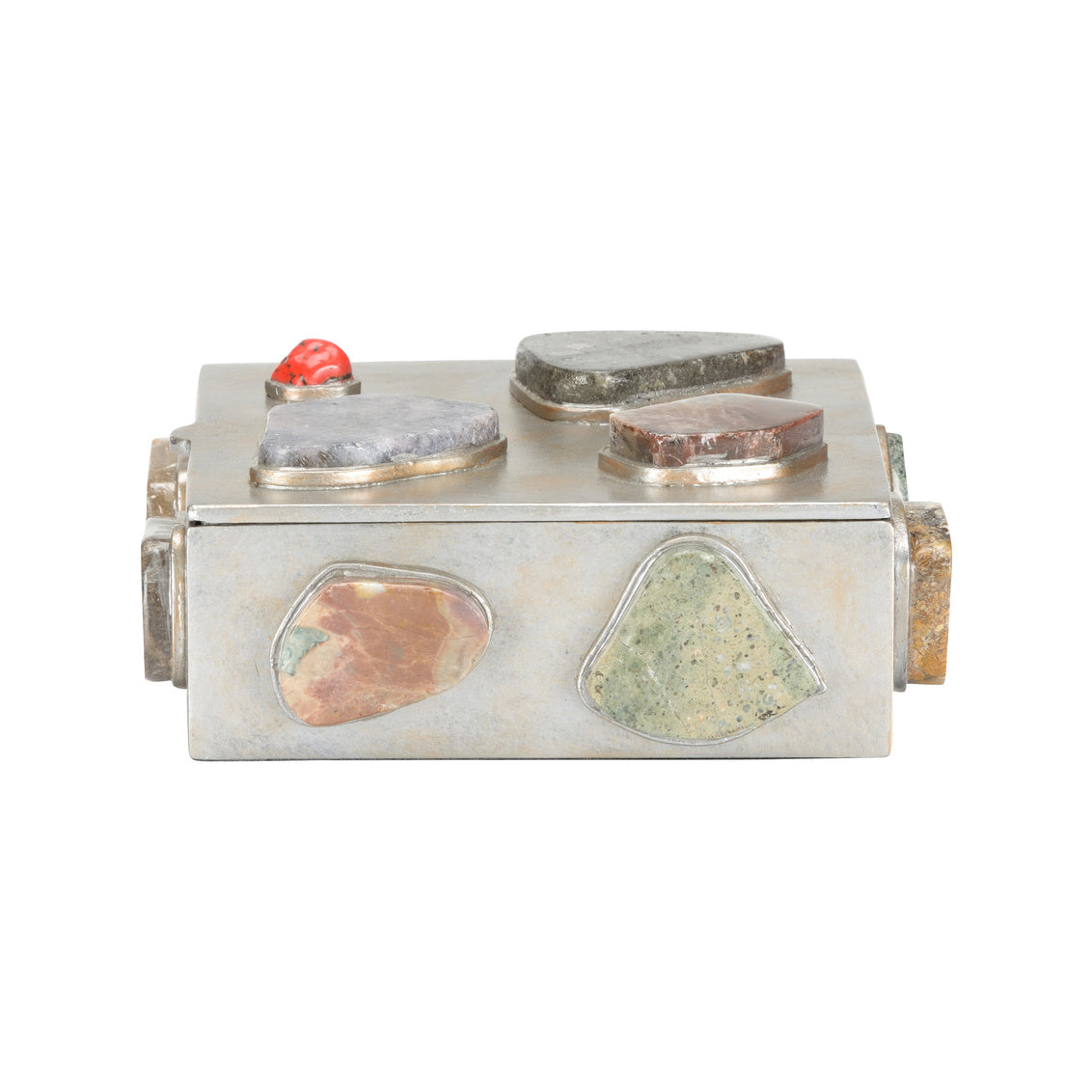 Chelsea House Caribbean Gold Jewelry Box Square (Sm)