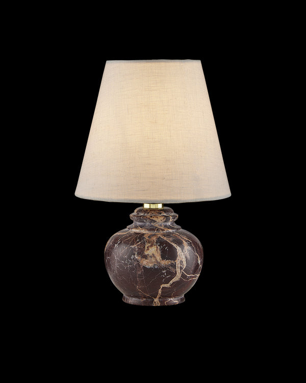 Currey & Company Piccolo Brown Mini Table Lamp