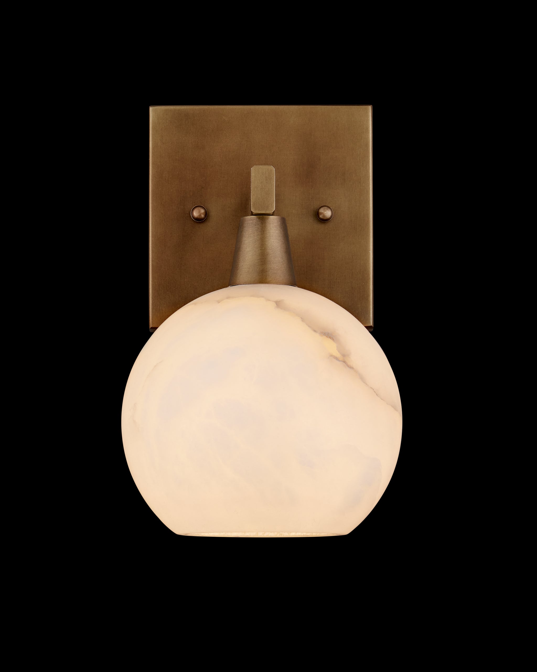 Currey & Company Bombelles Brass Bath Wall Sconce
