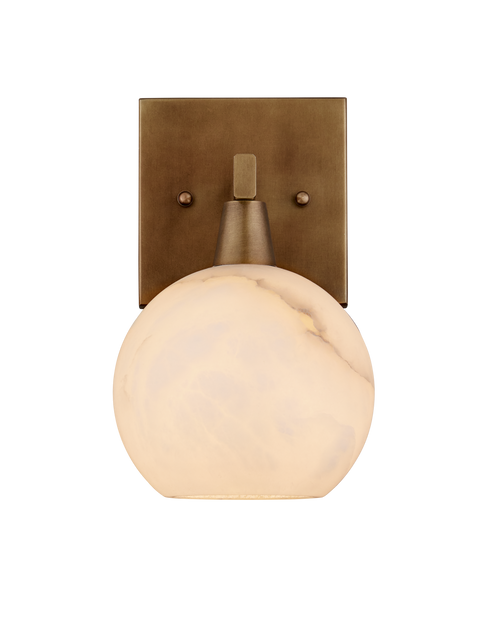 Currey & Company Bombelles Brass Bath Wall Sconce