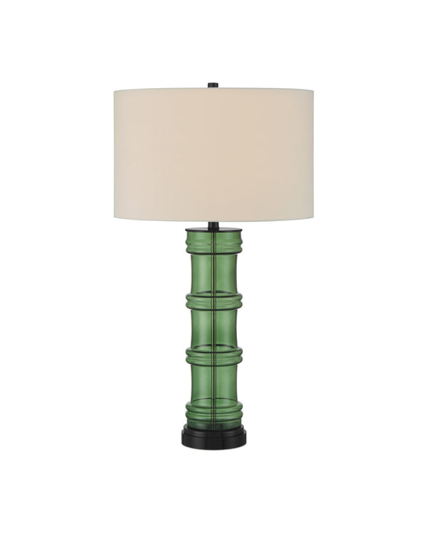 Currey & Company 32" Balsam Green Table Lamp
