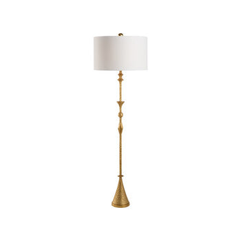 Chelsea House Gia Floor Lamp Textured Gilt