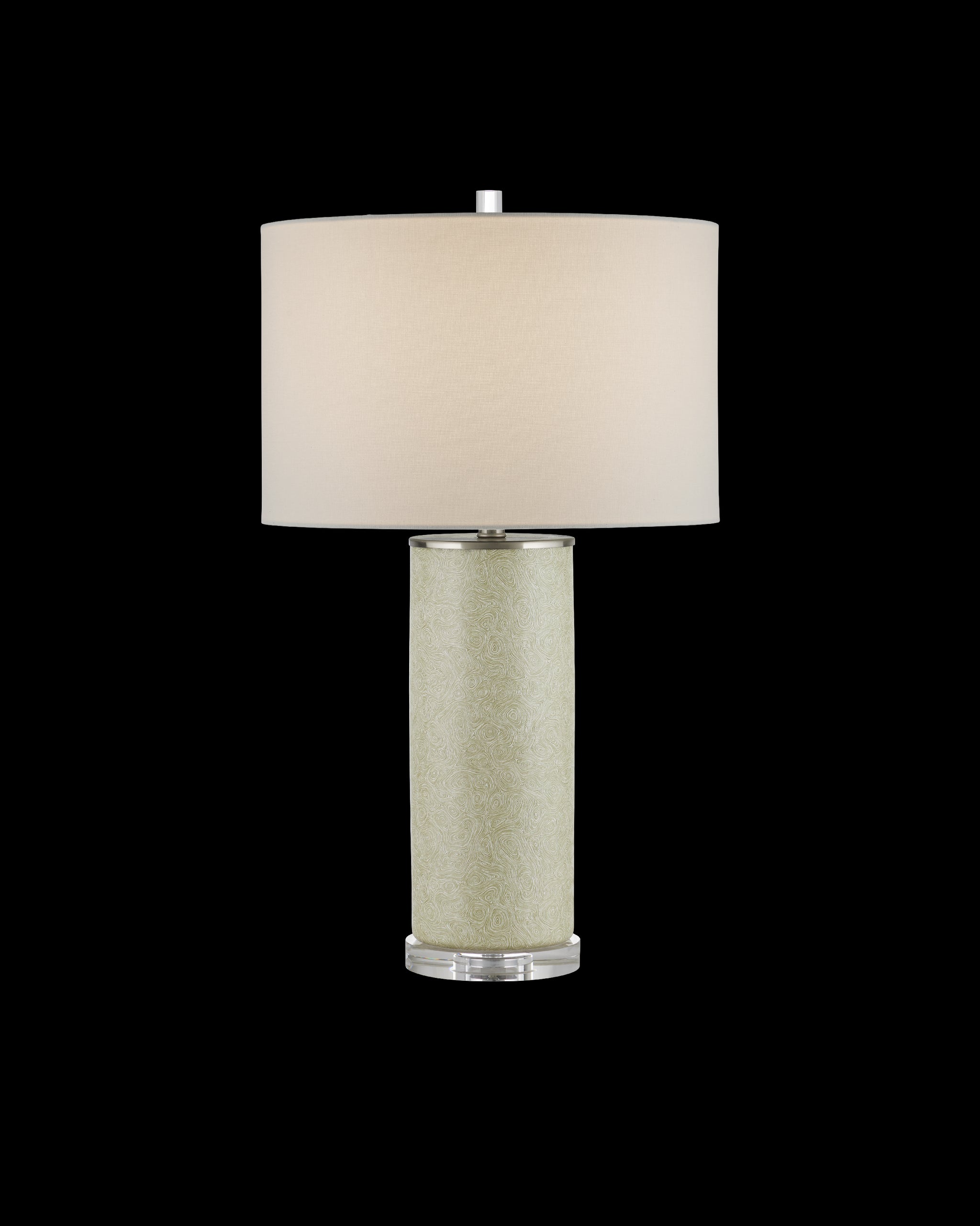 Currey & Company Verdure Cylinder Table Lamp