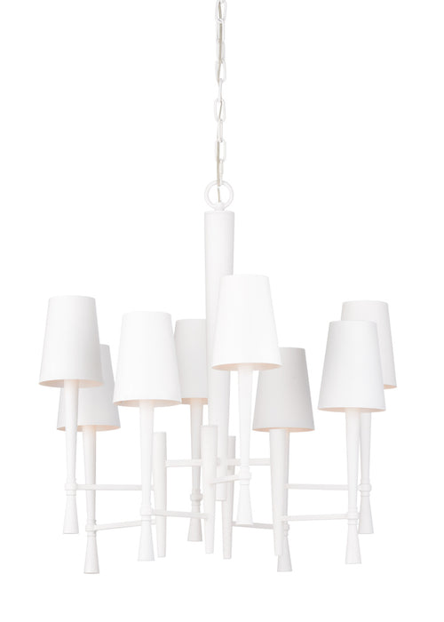 Wildwood White Ferrier Chandelier