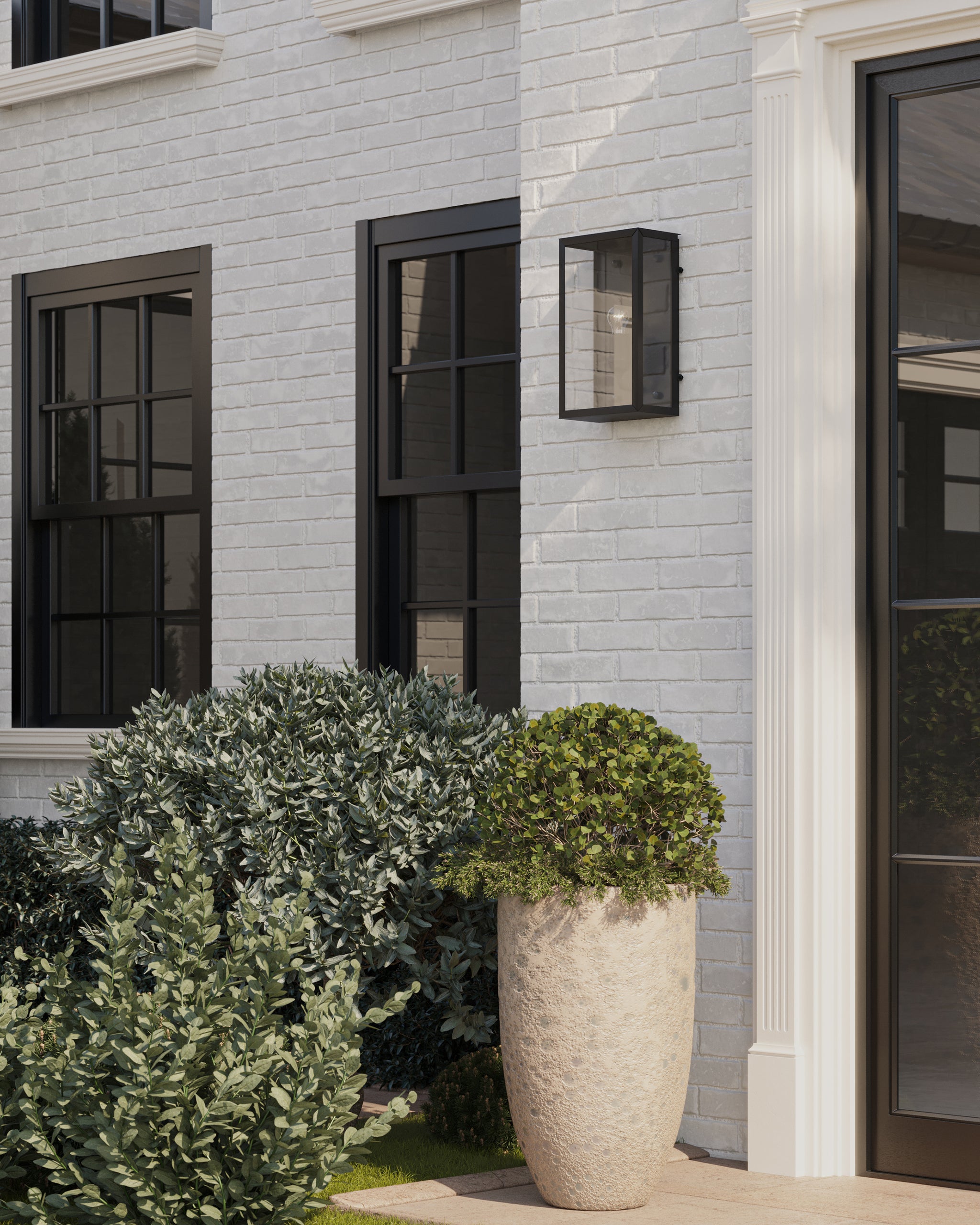 Currey & Company Royster Black Outdoor Wall Sconce