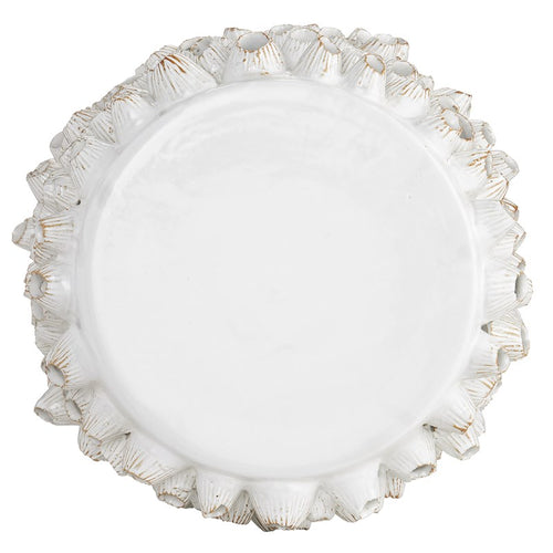 Currey And Company Barnacle White Accent Table