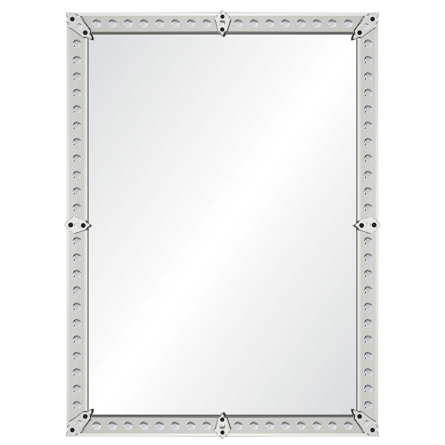 Mirror Home Mirror Framed with Convex Details