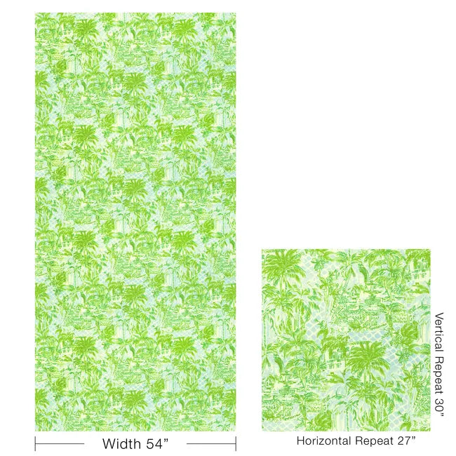 Lee Jofa x Lilly Pulitzer Palm Beach Fabric