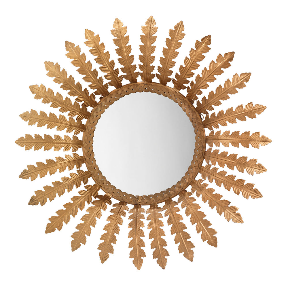 Elouise Mirror In Antique Brass Lifestyle by JY