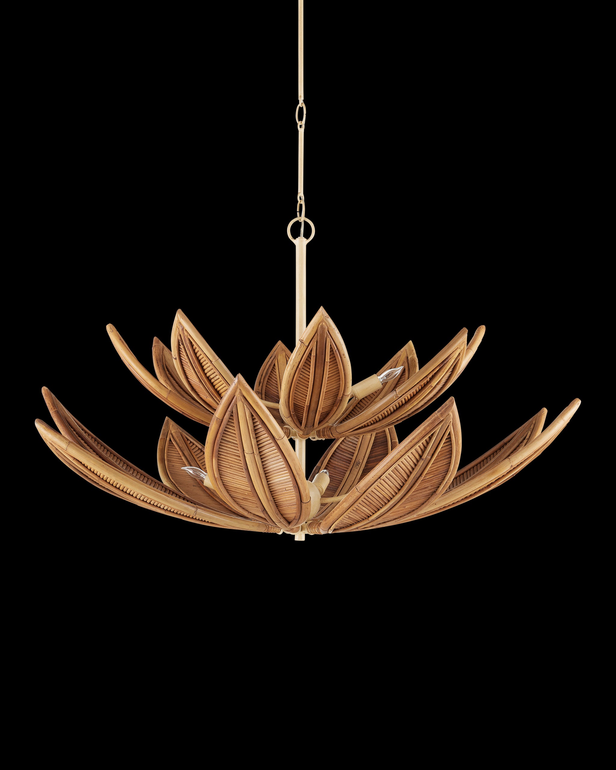 Currey & Company Cubana Two Tier Chandelier