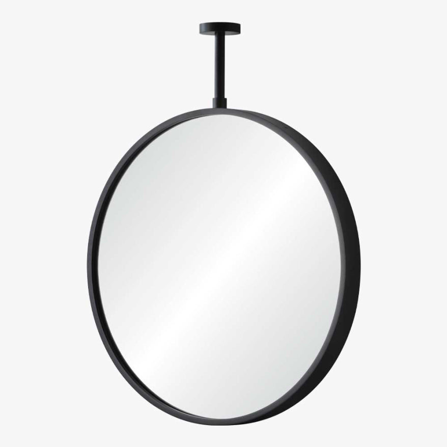 Mirror Home Round Mirror with Adjustable Ceiling Mount