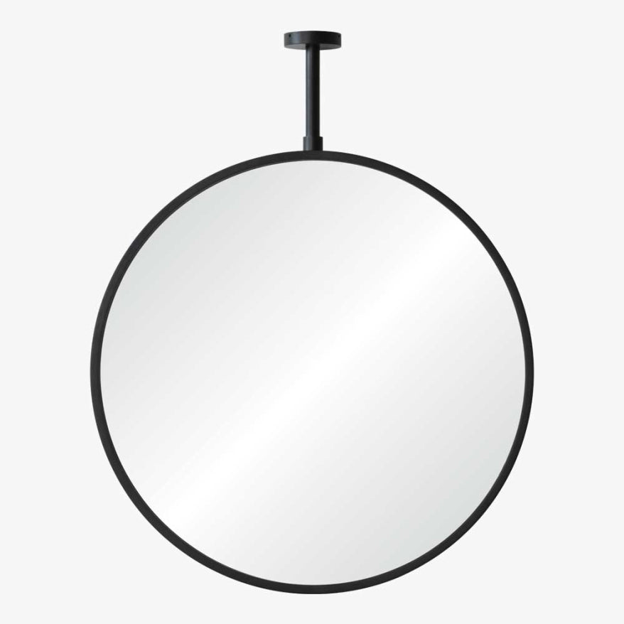 Mirror Home Round Mirror with Adjustable Ceiling Mount