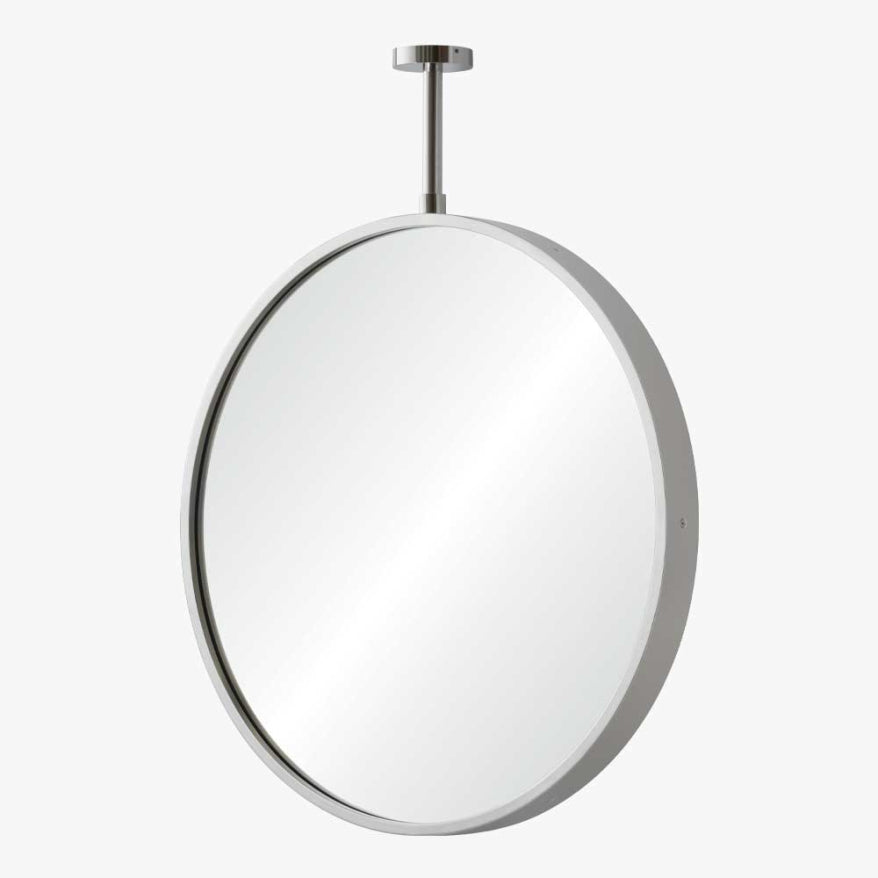 Mirror Home Round Mirror with Adjustable Ceiling Mount
