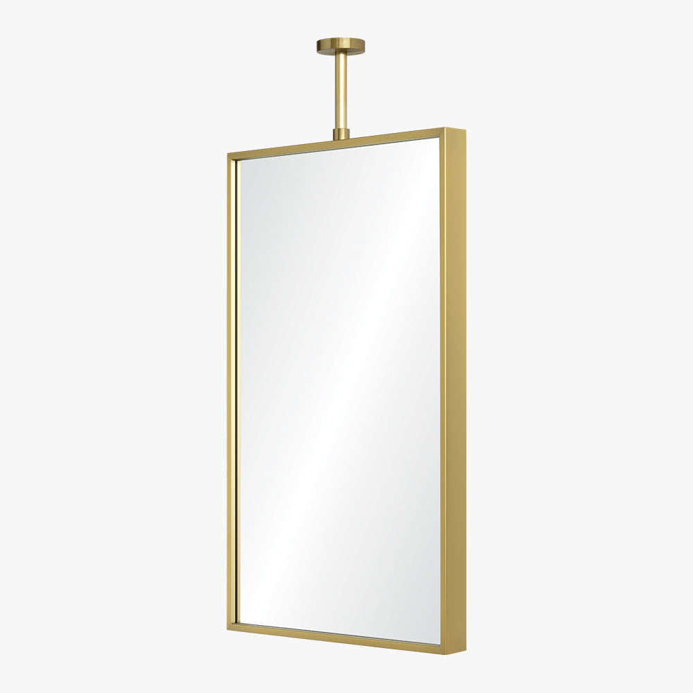 Mirror Home Rectangular Mirror with Adjustable Ceiling Mount