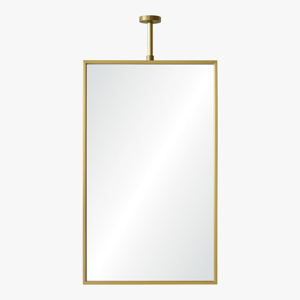 Mirror Home Rectangular Mirror with Adjustable Ceiling Mount
