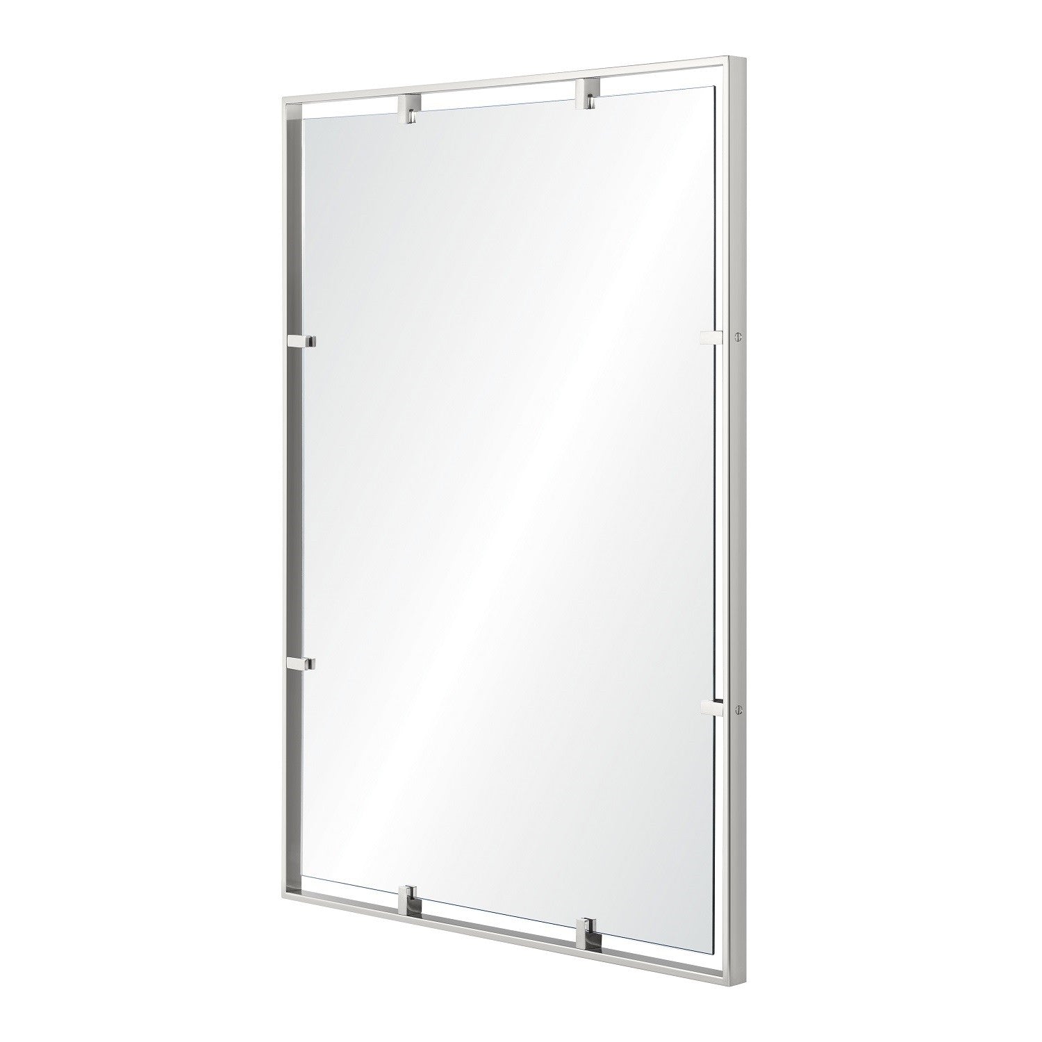 Mirror Home Rectangle Patten Clip Wall Mirror