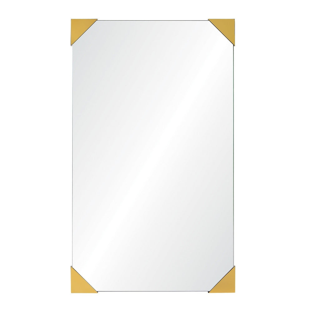 Mirror Home Mirror with Corner Detailing