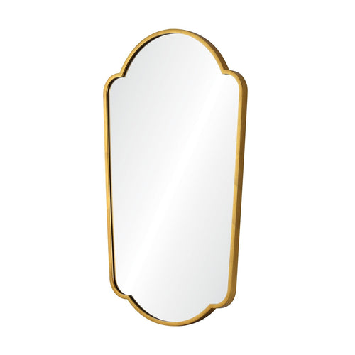 Mirror Home Distressed Gold or Silver Leaf Iron Mirror 24" x 40"