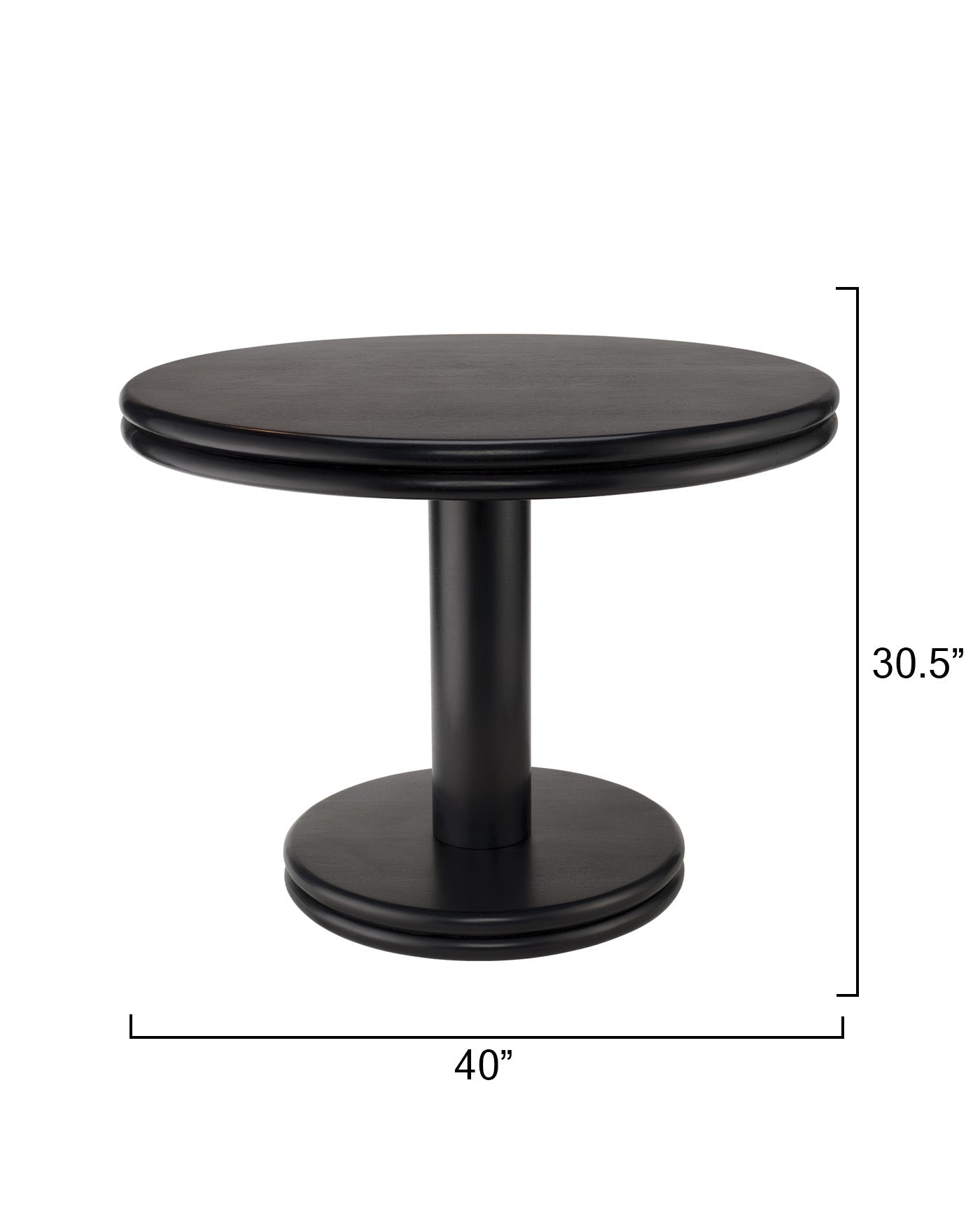 Jamie Young Bourbon Mango Wood Bistro Table