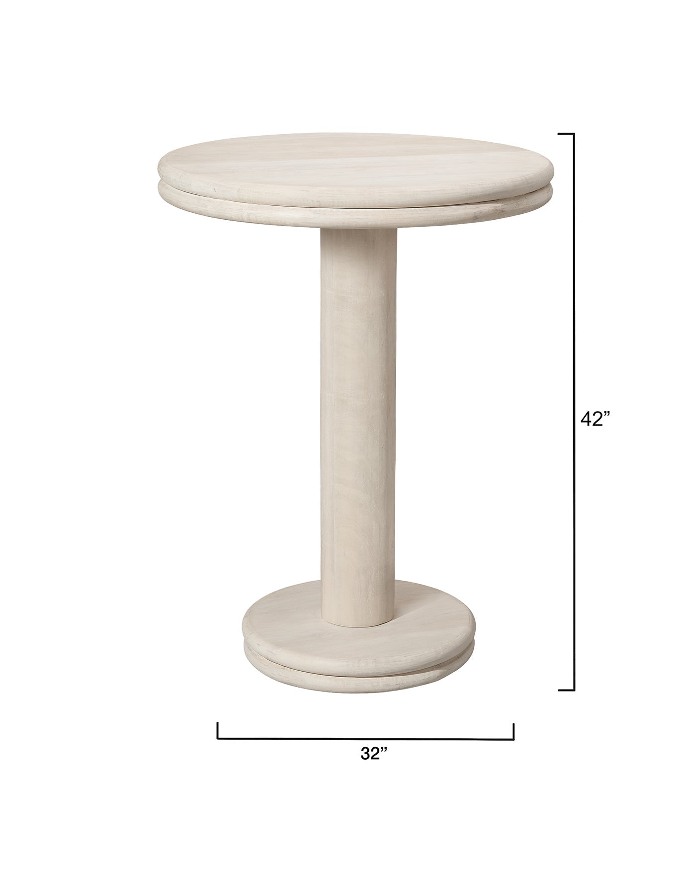 Jamie Young Bourbon Mango Wood Bar Table