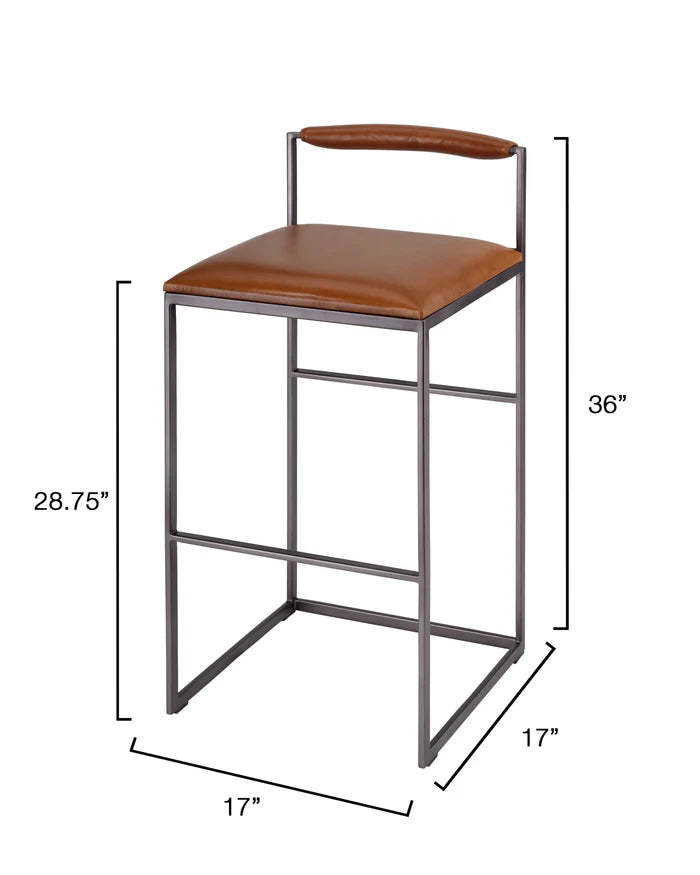 Jamie Young Bradbury Bar Stool
