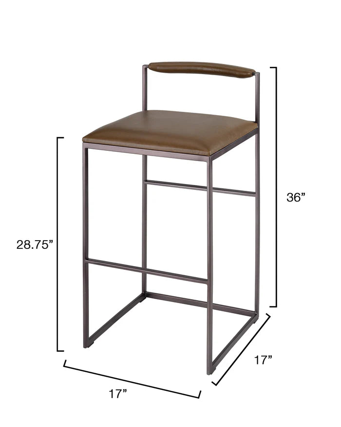Jamie Young Bradbury Bar Stool