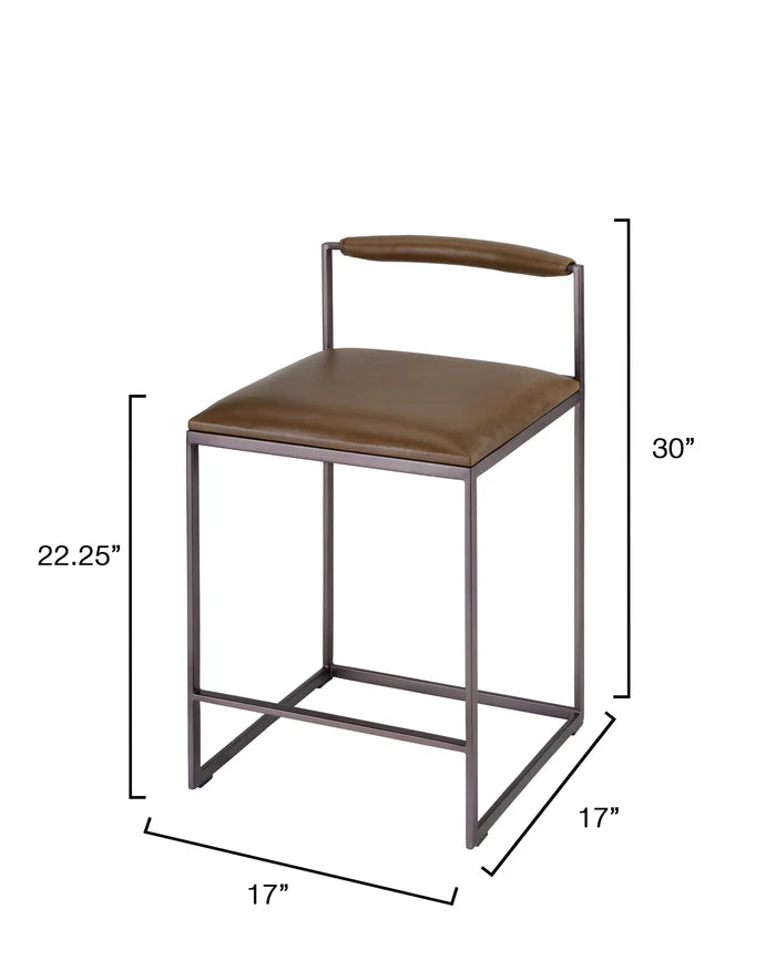 Jamie Young Bradbury Counter Stool