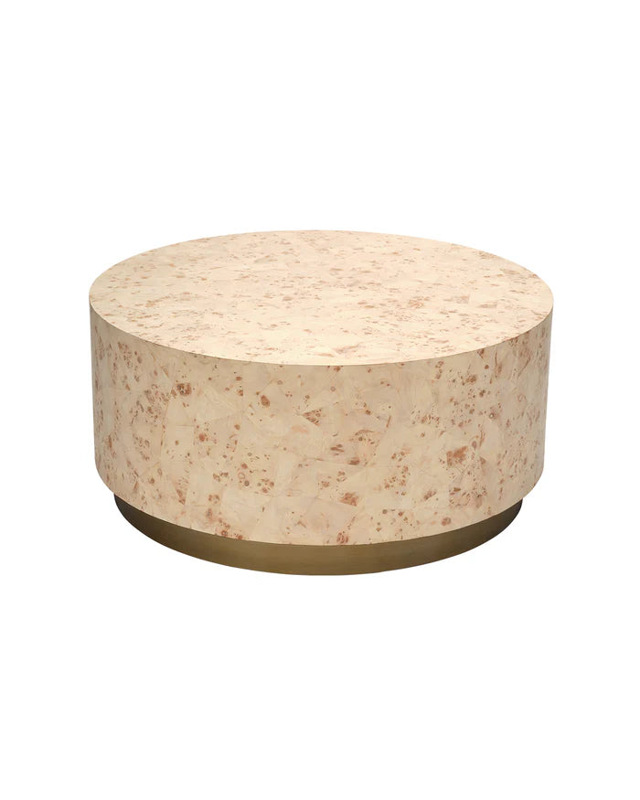 Jamie Young Configuration Coffee Table, Bleached Burl Wood