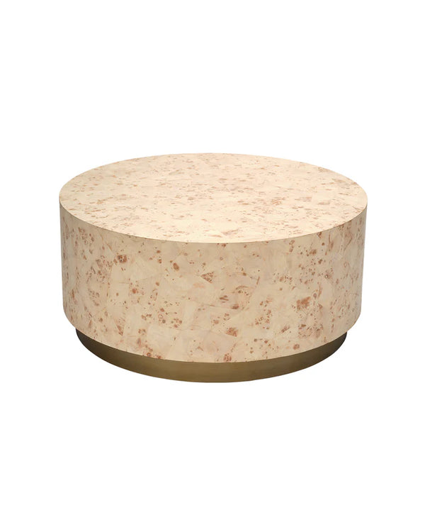 Jamie Young Configuration Coffee Table, Bleached Burl Wood