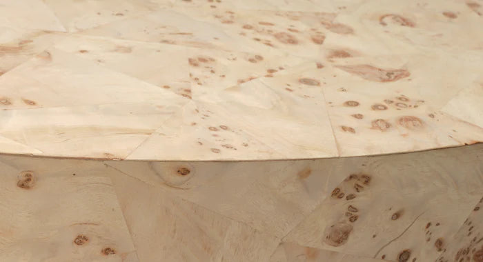 Jamie Young Configuration Coffee Table, Bleached Burl Wood