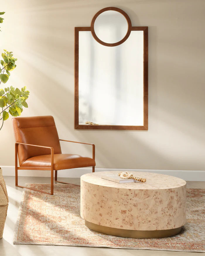 Jamie Young Configuration Coffee Table, Bleached Burl Wood