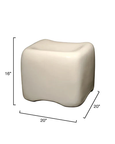 Jamie Young Cushion Concrete Stool