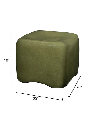 Jamie Young Cushion Concrete Stool