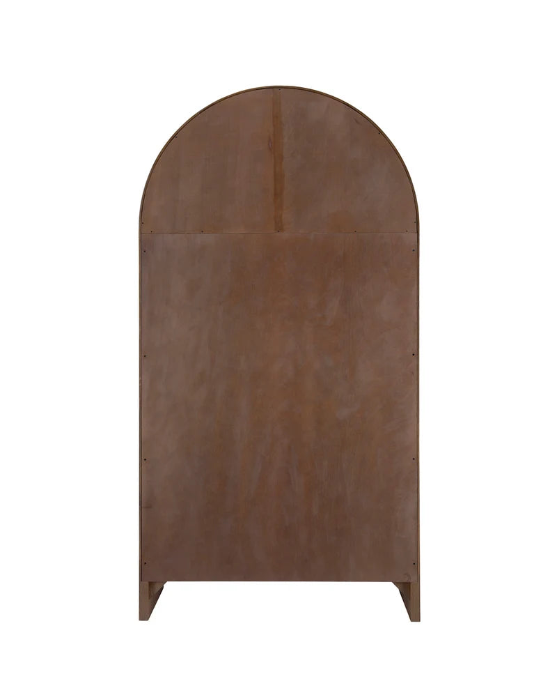 Jamie Young Finley Fluted Arched Cabinet