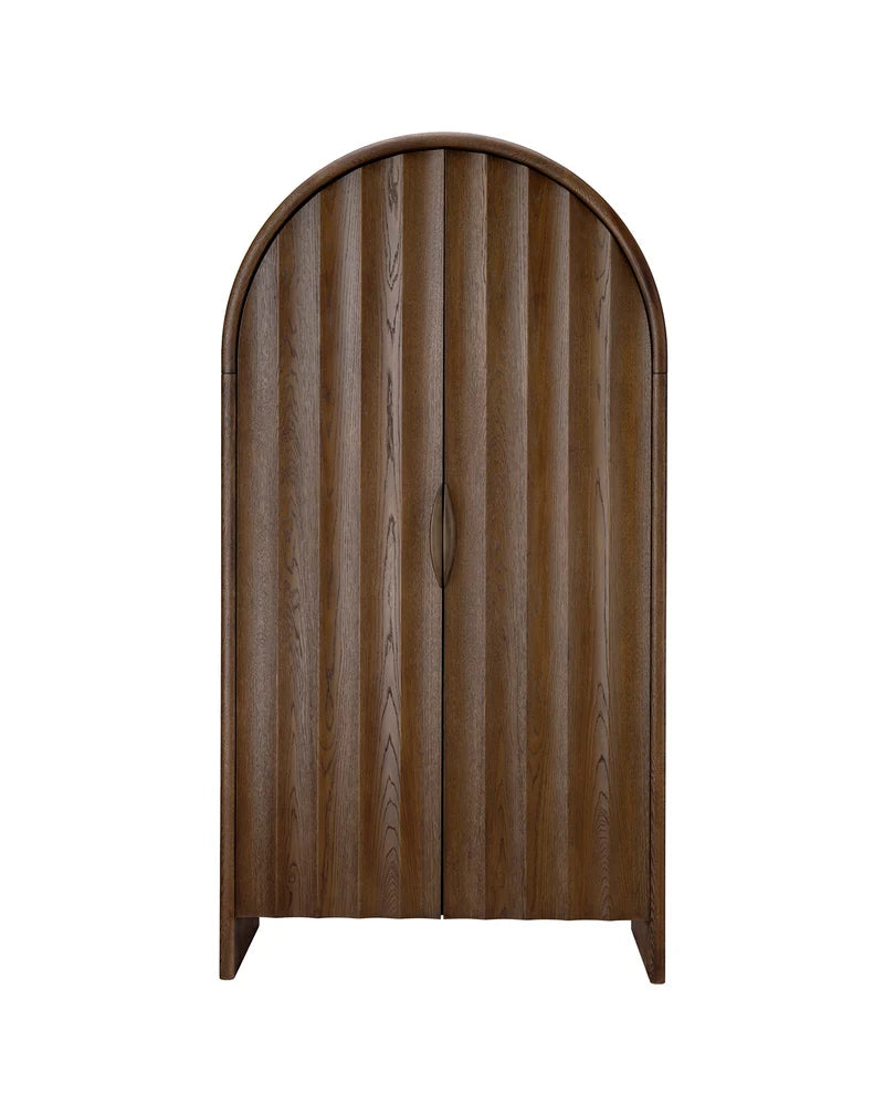 Jamie Young Finley Fluted Arched Cabinet