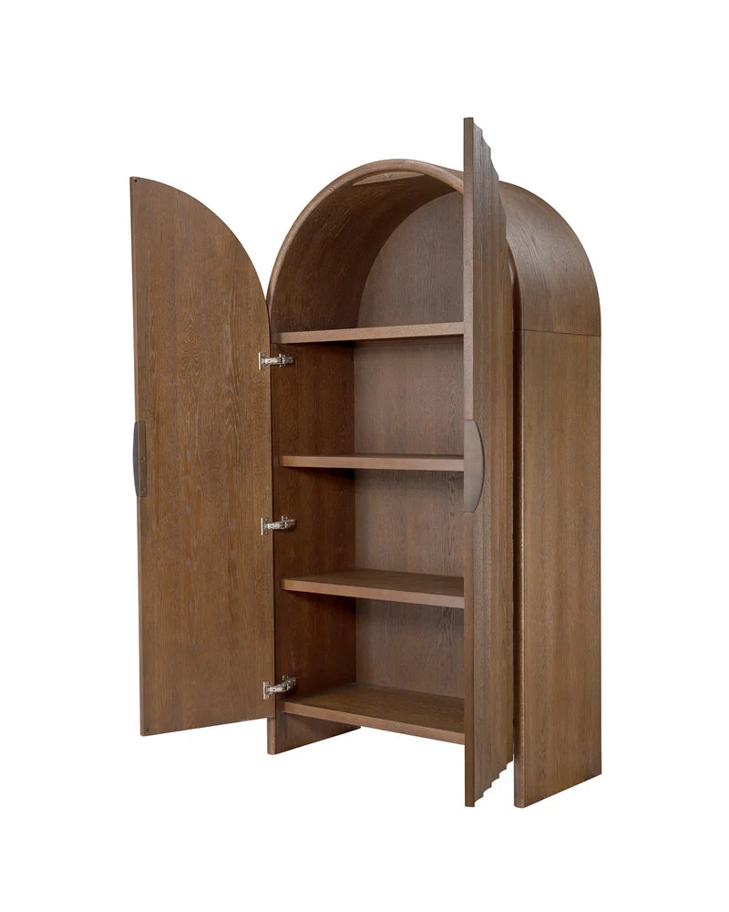 Jamie Young Finley Fluted Arched Cabinet